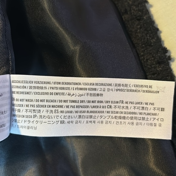 NEW A&F Heavyweight Tweed Blazer - Picture 13 of 13